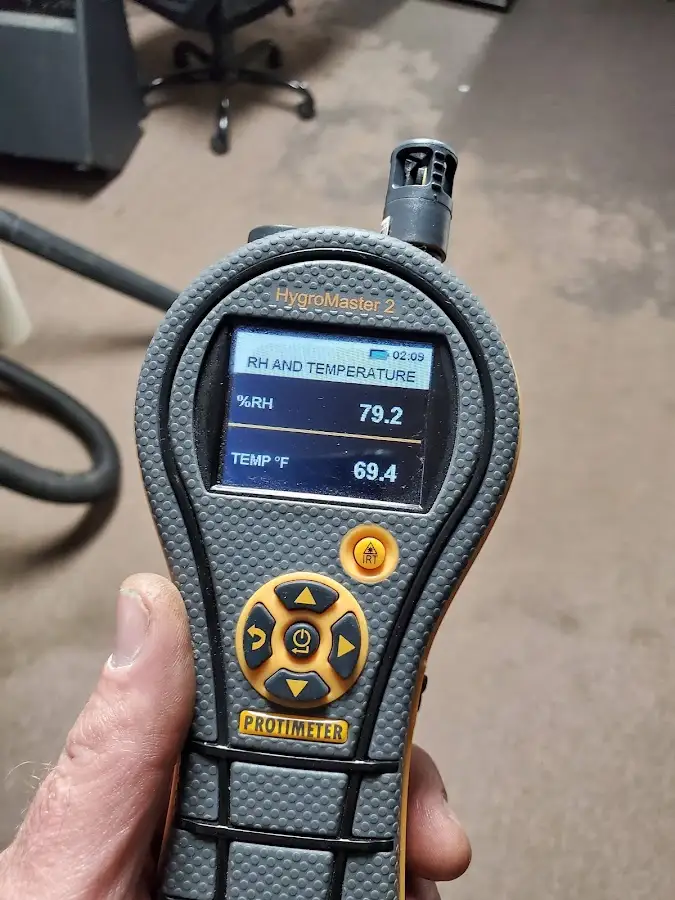 Moisture meter humidity assessment for Fire & Smoke Damage Restoration in Mehlville