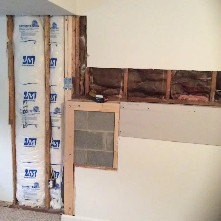 Wall insulation replacement during Odor Removal & Deodorization in Mehlville